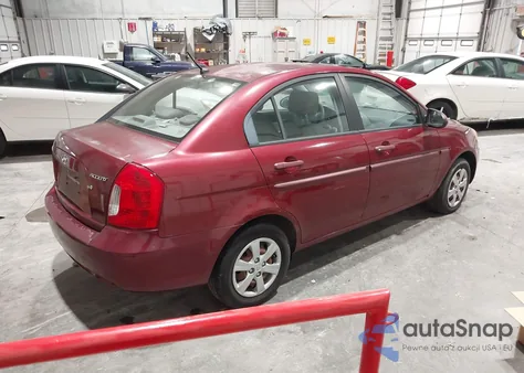 2008 Hyundai Accent Gls from USA, damaged, VIN KMHCN46C98U182112